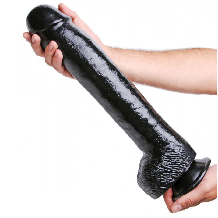 The Black Destroyer Huge Suction Cup Dildo LoveW